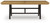 Ashley Galliden Black Brown Dining Extension Table