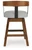 Ashley Ralene Medium Brown Counter Height Barstool (Set of 2)