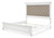 Benchcraft Kanwyn Whitewash California King Panel Bed