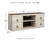 Ashley Willowton Whitewash 60" TV Stand