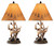 Ashley Derek Brown Table Lamp (Set of 2)