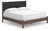 Ashley Cadmori Brown King Upholstered Panel Bed