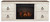 Ashley Willowton Whitewash 4-Piece Entertainment Center with Electric Fireplace