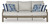 Ashley Rainier Ranch Brown Beige Outdoor Sofa with Cushion