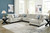Benchcraft Maxon Place Navy 3-Piece Sectional with Chaise 33003/16/17/34