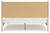 Ashley Cadmori Two-tone King Upholstered Panel Bed