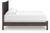 Ashley Cadmori Two-tone King Upholstered Panel Bed