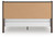 Ashley Cadmori Two-tone King Upholstered Panel Bed
