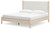 Ashley Cadmori Two-tone King Upholstered Panel Bed