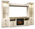 Ashley Willowton Whitewash 4-Piece Entertainment Center with Electric Fireplace W100/101/W267/24(2)/27/68