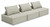Ashley Bales Taupe 3-Piece Modular Seating