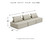 Ashley Bales Taupe 3-Piece Modular Seating
