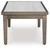 Ashley Rainier Ranch Brown Beige Outdoor Coffee Table