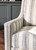 Ashley Kambria Ivory Black Swivel Glider Accent Chair
