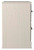 Ashley Stelsie White Nightstand