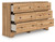 Ashley Galletyn Warm Brown Dresser