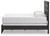 Ashley Delmorta Dark Gray Queen Panel Bed