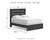 Ashley Delmorta Dark Gray Queen Panel Bed