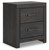 Ashley Delmorta Dark Gray Nightstand