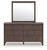 Ashley Cadmori Two-tone Dresser and Mirror