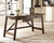 Ashley Baldridge Rustic Brown Home Office Desk