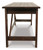 Ashley Baldridge Rustic Brown Home Office Desk
