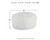 Ashley Galice White Oversized Accent Ottoman