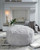 Ashley Galice White Oversized Accent Ottoman