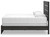 Ashley Delmorta Dark Gray King Panel Bed