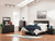 Ashley Delmorta Dark Gray Dresser and Mirror