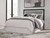 Ashley Raechalla Black Gray Queen Upholstered Panel Headboard