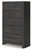 Ashley Delmorta Dark Gray Chest of Drawers