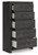 Ashley Delmorta Dark Gray Chest of Drawers