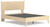 Ashley Cabinella Tan Queen Platform Panel Bed