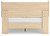 Ashley Cabinella Tan Queen Platform Panel Bed