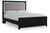 Ashley Raechalla Black Queen Upholstered Panel Bed