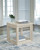 Ashley Marxhart Bisque End Table