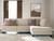 Benchcraft Steelwater Retreat Latte 2-Piece Sectional with Chaise 66704/17/66