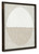 Ashley Bachard Tan White Wall Decor