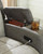 Ashley Stately Check Sisal Power Reclining Loveseat with Console