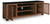 Ashley Kallari Warm Brown Black 84" TV Stand