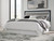 Ashley Raechalla Black Gray King Upholstered Panel Headboard
