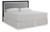 Ashley Raechalla Black Gray King Upholstered Panel Headboard