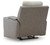 Ashley Stately Check Sisal Power Recliner