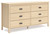 Ashley Cabinella Tan Dresser