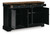 Ashley Wildenauer Brown Black Dining Buffet