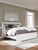 Ashley Raechalla Black King Upholstered Panel Bed