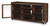 Ashley Starmore Brown 70" TV Stand with Electric Fireplace W100/101/W633/68