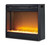 Ashley Starmore Brown 70" TV Stand with Electric Fireplace W100/101/W633/68