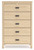 Ashley Cabinella Tan Chest of Drawers